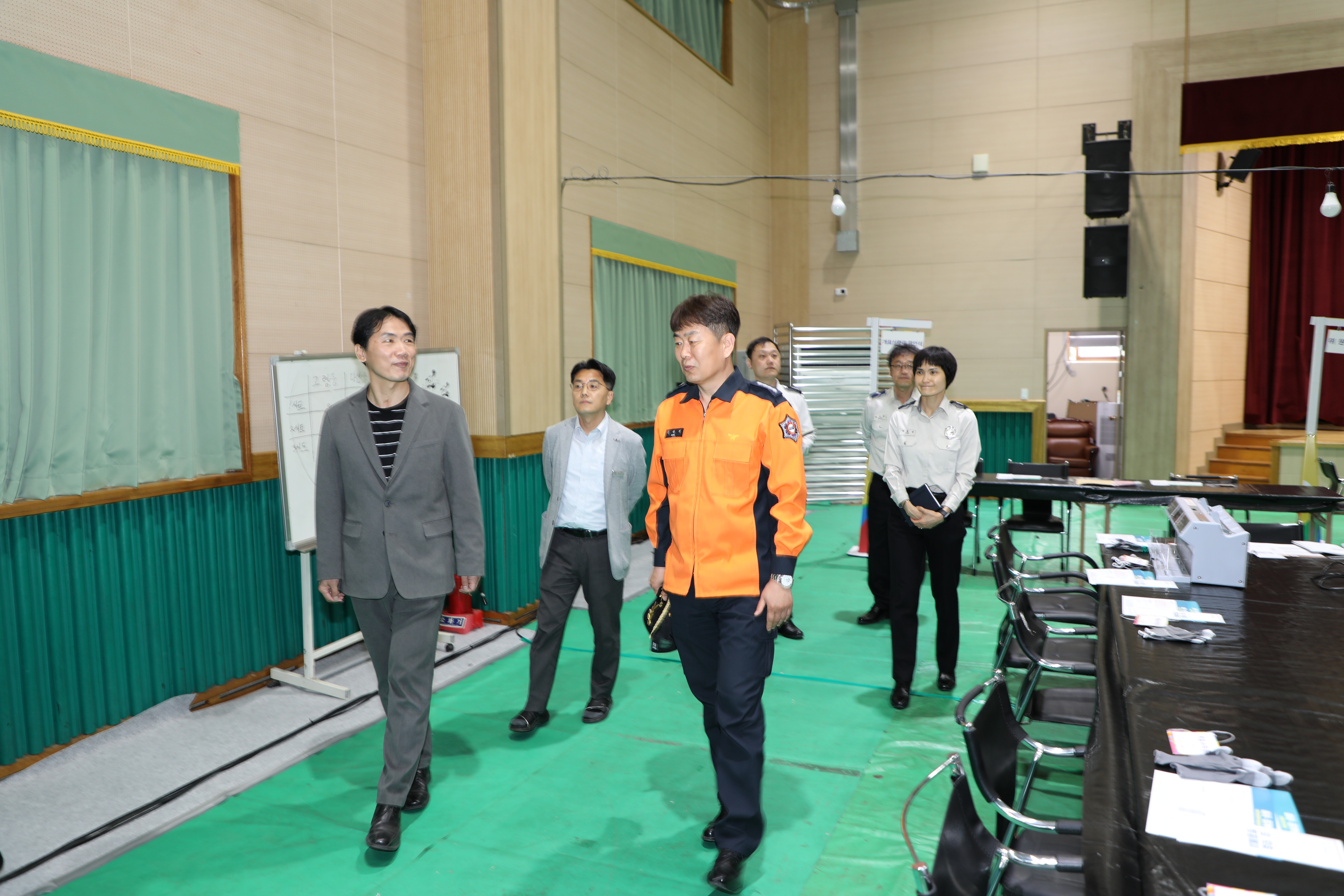 고령소방서, 제22대 국회의원 선거 대비 개표소 소방안전관리 상황 점검