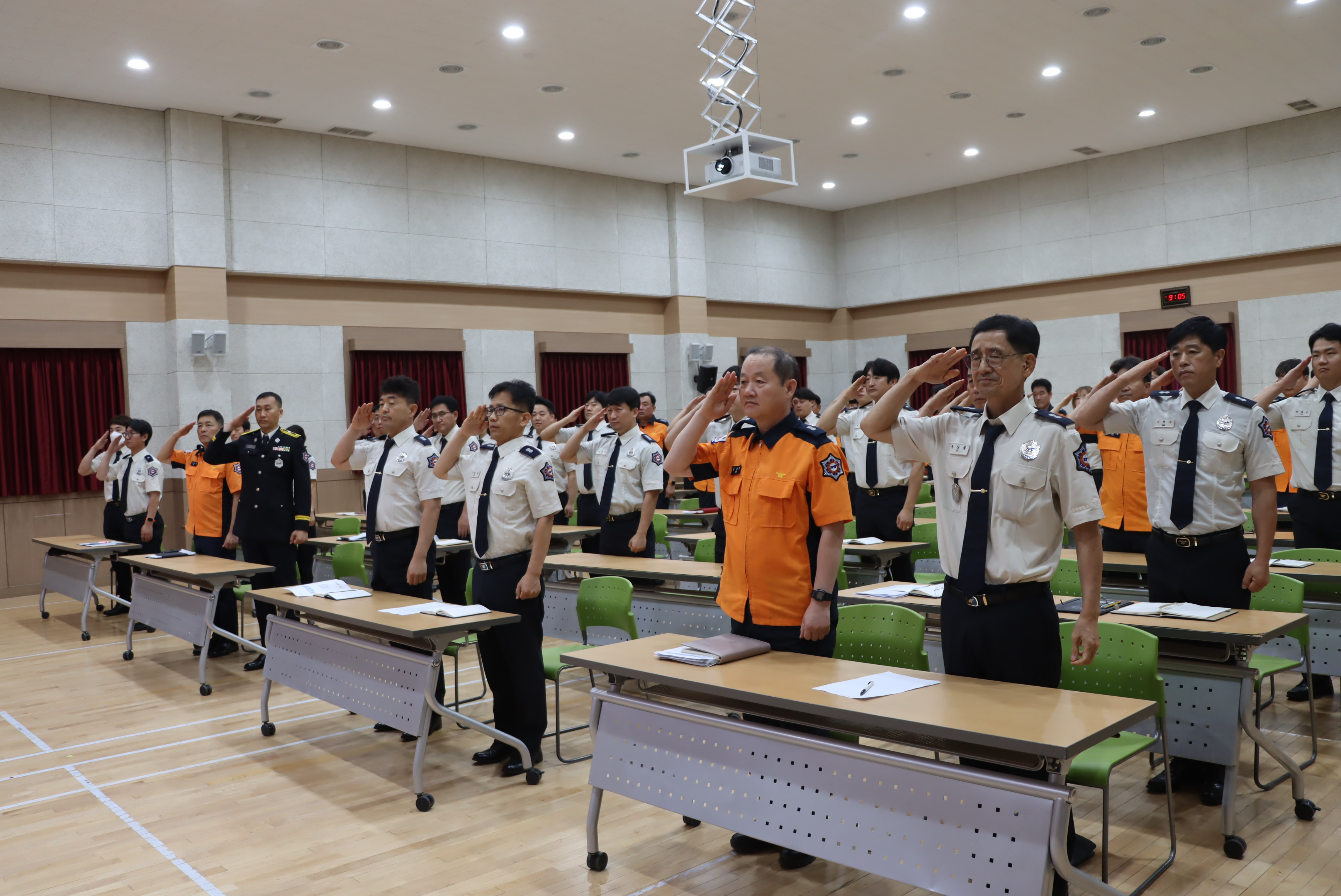 24. 7. 3. 7월 정례조회 및 직장교육훈련